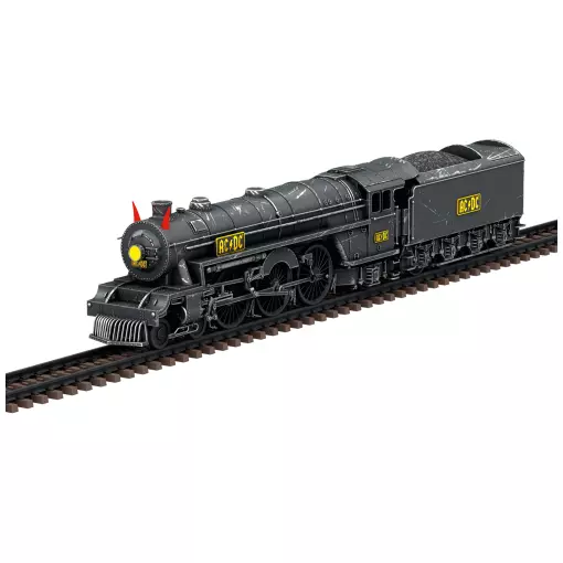 Locomotive à vapeur AC DC « Black Ice » avec tender séparé - Trix 25492 - HO 1/87 - Ep VI - Digital sound fumigène - 2R