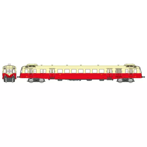 X-2434 - REE MODELS NW-253 S - N 1/160 - SNCF - EP III - Suono digitale - DCC