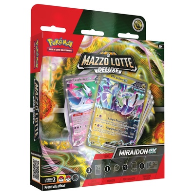 Mazzo Lotte Deluxe MIRAIDON EX GCC POKEMON italiano