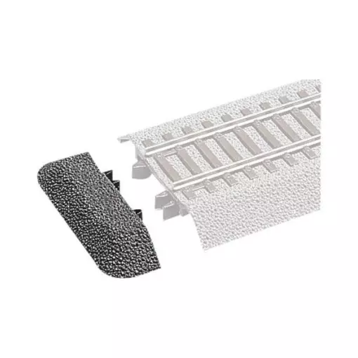 Confezione di 6 terminali di binario - Roco 42651 - HO 1/87