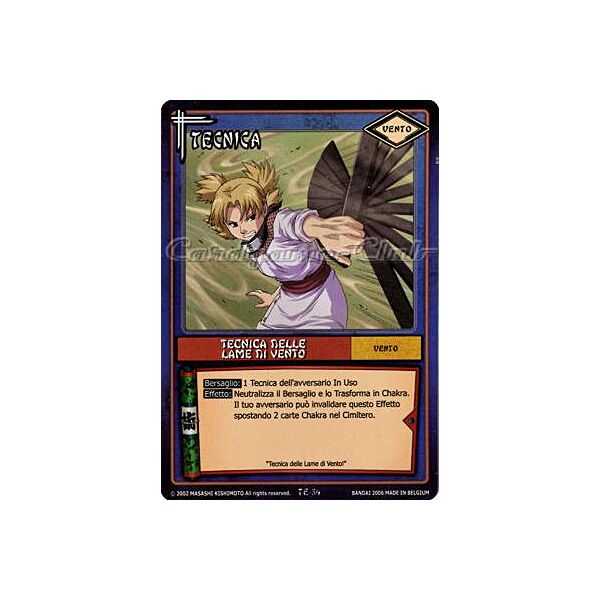 TE54 Tecnica delle lame di vento rara foil -NEAR MINT-