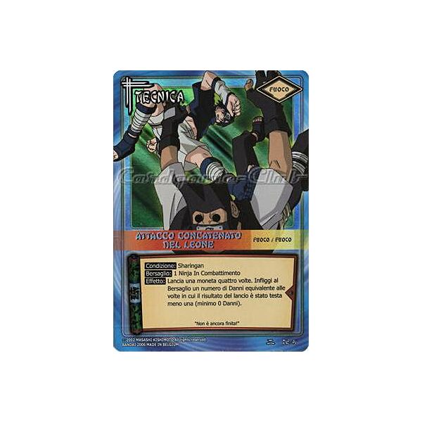 TE91 Attacco concatenato del leone ultra rara foil -NEAR MINT-