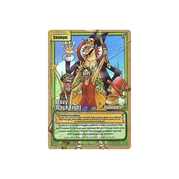 TD-W01 Davy Back Fight rara foil -NEAR MINT-