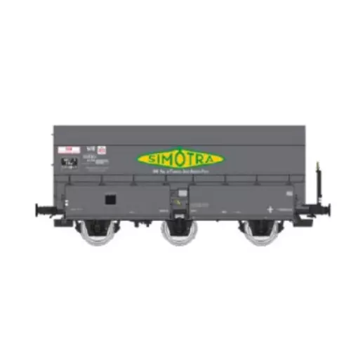 Wagon coke MH45 "SIMOTRA" - REE WB963 - SNCF - HO 1/87 - EP III