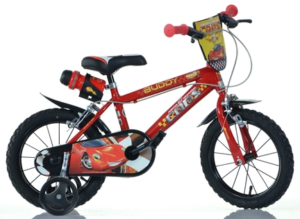 Dino Bikes - Bicicletta per bambini 16" Cars 2022
