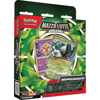 Mazzo Lotte Deluxe MEOWSCARADA EX GCC POKEMON italiano
