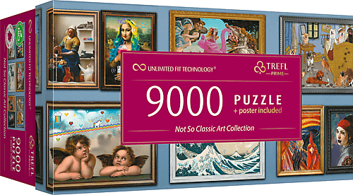 Trefl Puzzle 9000 UFT - Arte folle