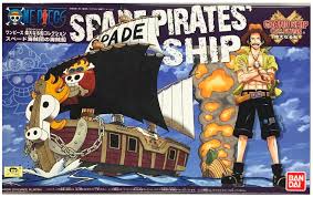 ACE Spade Pirates Ship - One Piece Grand Ship Collection