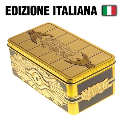 YUGIOH Mega-Tin da collezione 2019 SARCOFAGO D'ORO Yu-Gi-Oh! Box Deck Konami