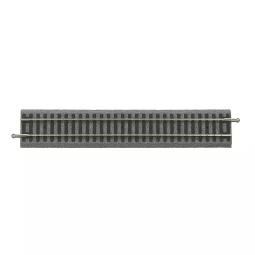 Ballast Rail droit A-Track G231 PU6 - 231 mm PIKO 55401 - HO 1/87