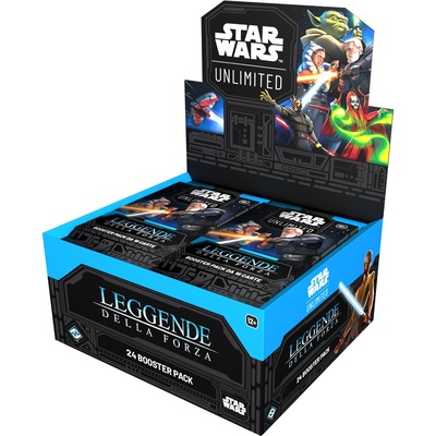 Star Wars Unlimited - Leggende della Forza: Box da 24 Booster Pack