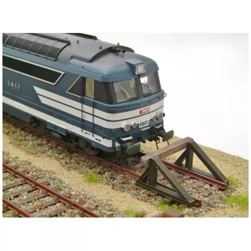 Battente a LED in metallo - BOIS MODELISME 113002 - HO 1/87