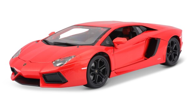 Bburago 1:18 Plus Lamborghini Aventador LP700-4 Metallic Orange Metallic