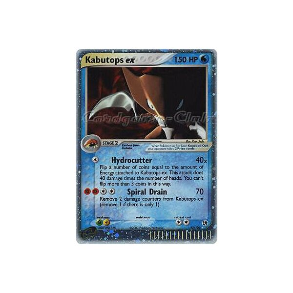 097 / 100 Kabutops Ex rara ex foil (EN) -NEAR MINT-
