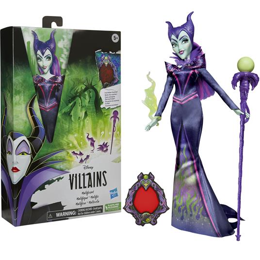 Disney Villains - Malefica - Fashion doll con accessori e vestiti