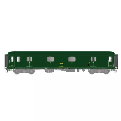 Fourgon Rapide Nord - LS MODELS 31207 - SNCF - HO 1/87 - EP IV