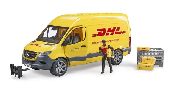 Bruder 2671 Mercedes-Benz Sprinter DHL con autista