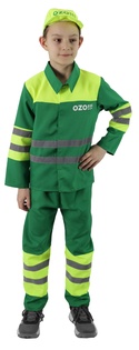 Costume da spazzino per bambini OZO!!! (M)