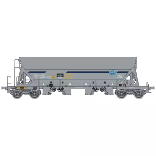 Wagon trémie Tapps transport de sucre - Albert Modell 065312 - HO 1/87 - Ep VI - 2R