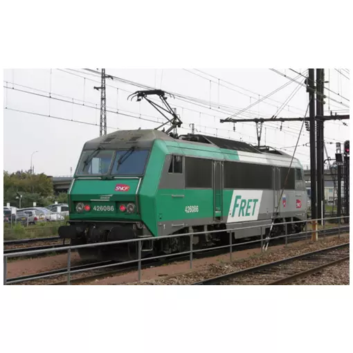 Locomotive électrique BB 426086, “FRET” avec logo Carmillon “Cognac” - JOUEF HJ2469S - SNCF - HO 1/87 - EP. VI - Digital Sound - 2R