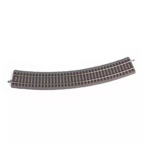 Binario curvo A-Track zavorrato R4 PU6 546 mm & 30° PIKO 55414 | HO 1/87 - Codice 100