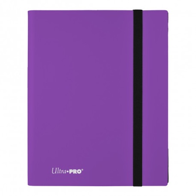 Album Ultra Pro PRO ECLIPSE PRO BINDER ROYAL PURPLE Nero Raccoglitore 4Tasche