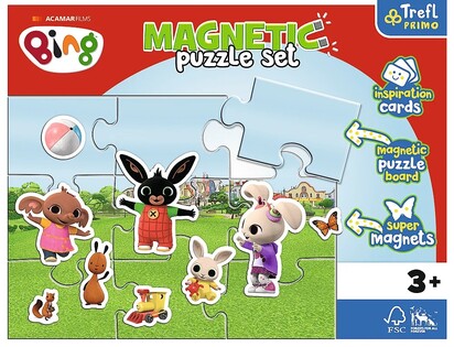 Trefl Puzzle magnetico Bing con amici