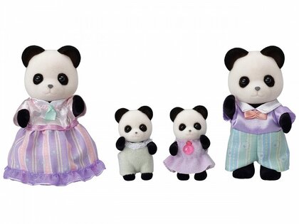 Sylvanian Families Famiglia di panda