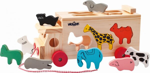 Woody Truck con forme di inserto - animali