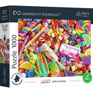Puzzle Trefl Prime 1000 UFT - Spruzzi colorati: ghiaccioli e caramelle