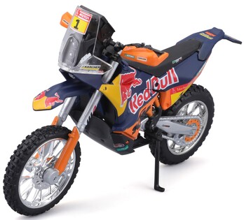 Bburago 1:18 Ciclo Red Bull KTM Rally Dakar 2019