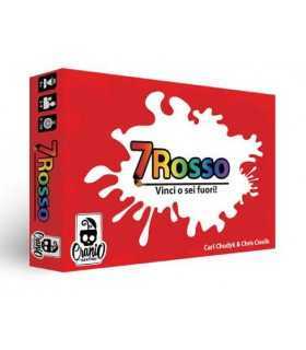 7 Rosso - Gioco di Carte - Divertimento e Strategia per Famiglie, 2-4 Giocatori, 30 Minuti, Età 9+, Senza Espansioni, 2017