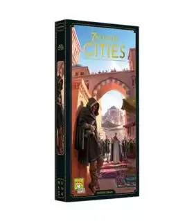 7 Wonders: Cities - Espansione Strategica per 3-7 Giocatori, 30 Minuti di Divertimento! Ideale per Famiglie e Amici!