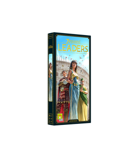 7 Wonders: Leaders - Nuova Edizione Asmodee | Gioco di Civilizzazione per 3-7 Giocatori, Regole Semplificate, 40 Minuti