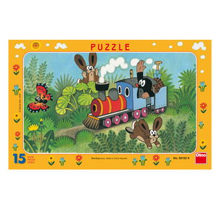 Dino TALPA E LOCOMOTIVA Puzzle da 15 scacchiera