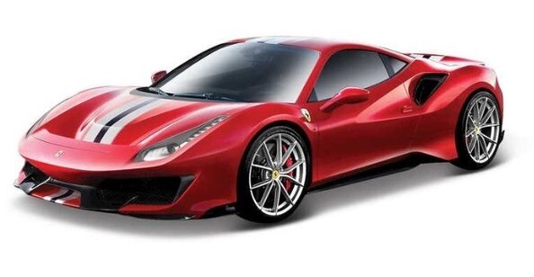 Bburago 1:24 Ferrari TOP 488 Pista (rosso)