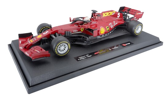 Bburago 1:18 Ferrari Racing F1 2020 - GP della Toscana - SF1000 nr.5 Sebastian Vettel