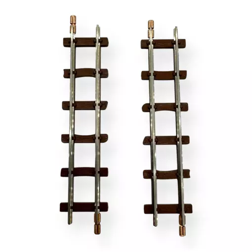 Lotto 2 binari dritti - 77MM - Minitrains 9301 - HOe : 1/87