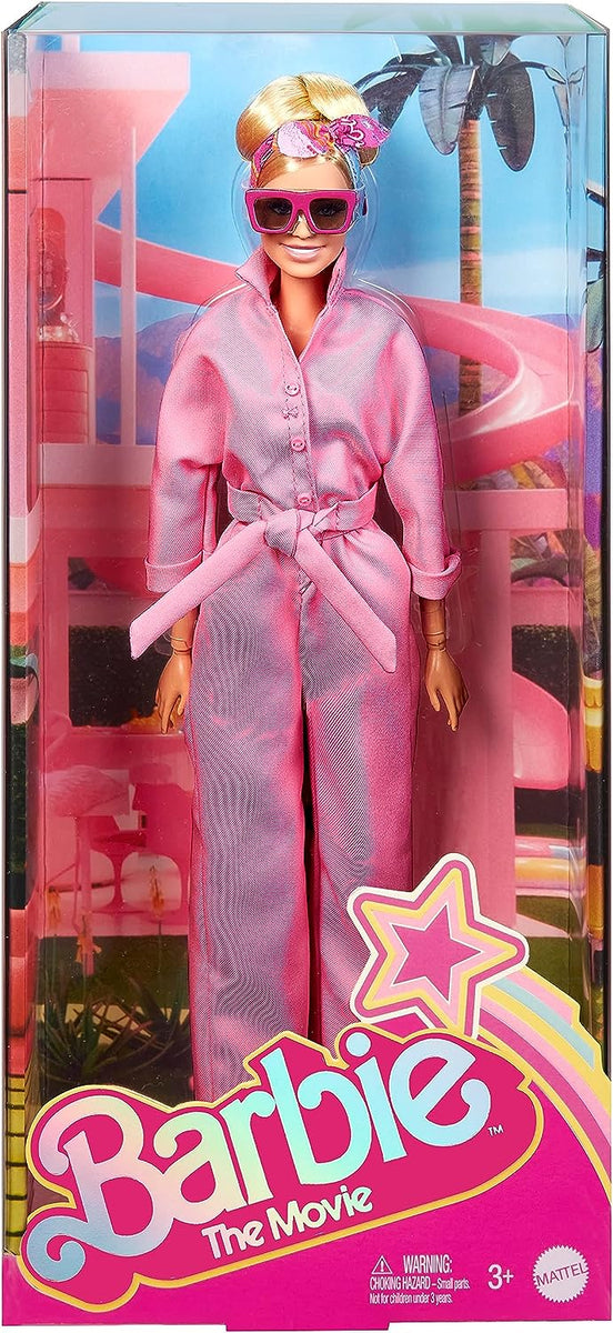 Barbie Movie doll in tuta pink power HRF29
