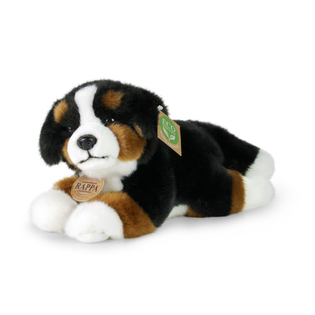 Cane da pastore bernese di peluche sdraiato 23 cm ECO-FRIENDLY