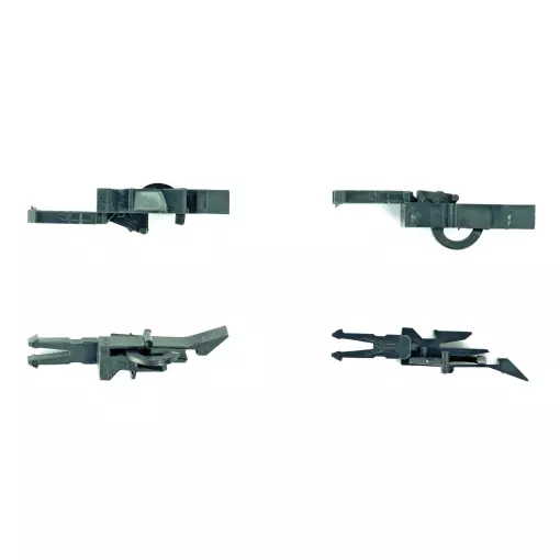 Confezione da 50 teste di accoppiamento corte Roco 40271 - HO : 1/87