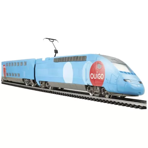 Set di partenza TGV OUIGO - MEHANO T114 - HO 1/87 - SNCF - EP VI - Analogico