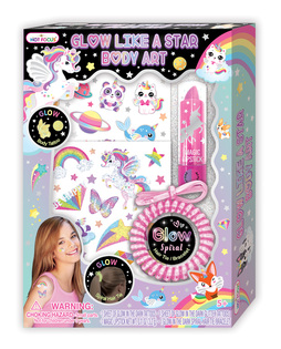 Tatuaggio del corpo - bagliore nell'oscurità