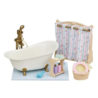 Sylvanian Families Vasca da bagno e accessori per il bagno