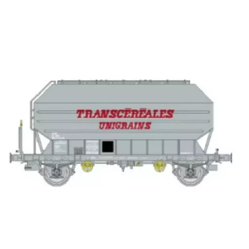 Wagon céréalier FRANGECO « UNIGRAINS » - REE WB898 - SNCF - HO 1/87 - EP IV-V