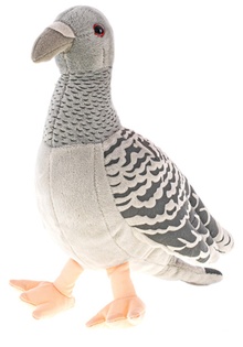 Piccione di peluche 22 cm