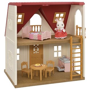 Sylvanian Families Casa base con tetto rosso nuova