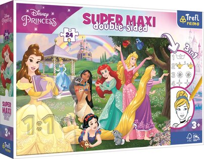 Hit Puzzle 24 SUPER MAXI - Principesse Disney