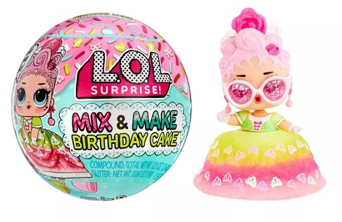 LOL Sorpresa! Bambola di compleanno con torta, PDQ