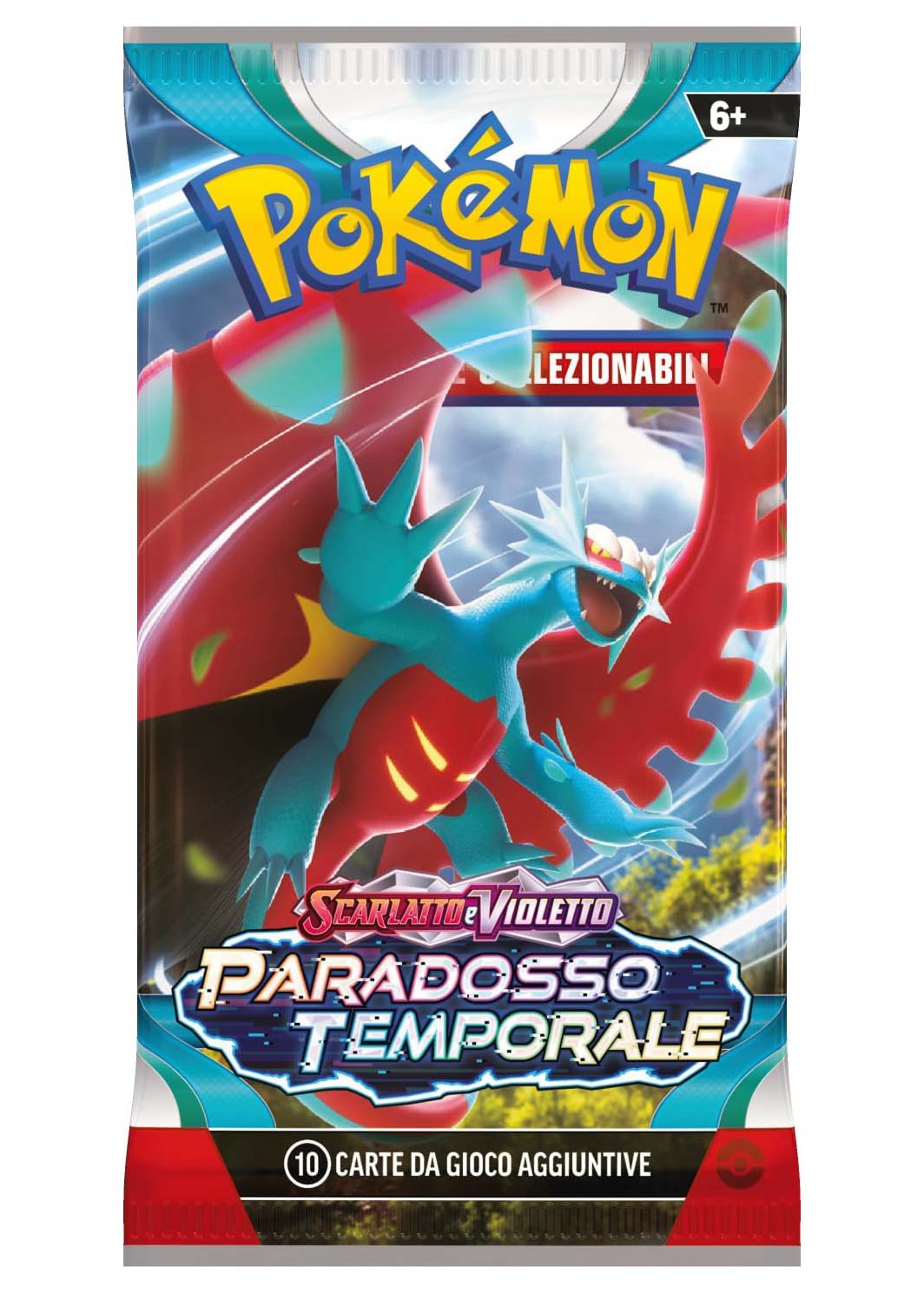 Bustina Scarlatto e Violetto - Paradosso Temporale  - ITA - Artwork Casuale - 10 Carte POKEMON